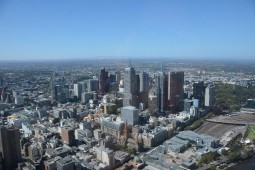 Melbourne from above