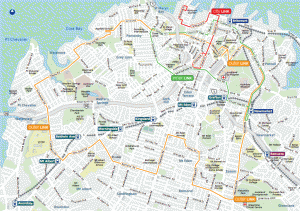 AKL Bus map