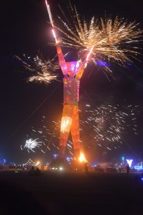 Burning the Man
