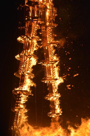 Burning the Man
