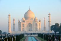 Sunrise at the Taj Mahal