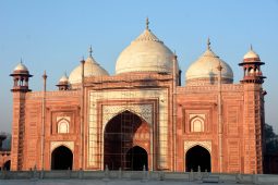 Sunrise at the Taj Mahal