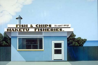 Robin White Fish and chips, Maketu