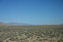 Driving into Black Rock City