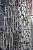Bamboo scaffolding