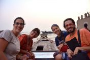 Nighttime on the Ganges