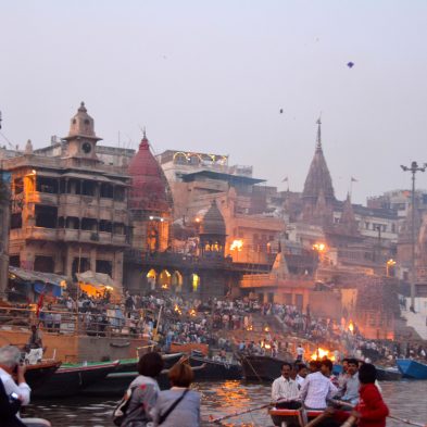 Nighttime on the Ganges