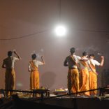 Nighttime on the Ganges