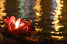 Nighttime on the Ganges