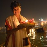 Nighttime on the Ganges