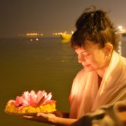 Nighttime on the Ganges