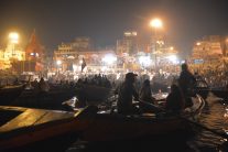 Nighttime on the Ganges
