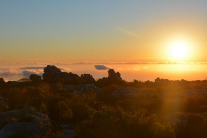 Sunset on Table Mountain