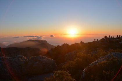 Sunset on Table Mountain